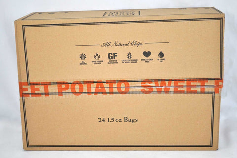 Food Should Taste Good Sweet Potato Tortilla Chips, 1.5 Ounce -- 24 per case.