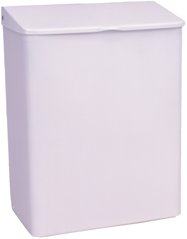 Tolco Wall Mount Metal Sanitary Napkin Receptacle -- 6 per case