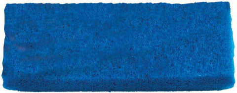 Tolco Blue Regular Duty Cleaning Pad, 4 x 10 inch -- 100 per case.