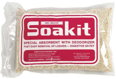 Tolco Soakit Absorbent with Deodorizer, 1 Pound -- 25 per case
