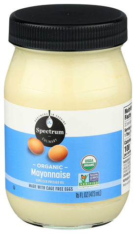 Spectrum Naturals Organic Soy Mayonnaise, 16 Ounce -- 12 per case.