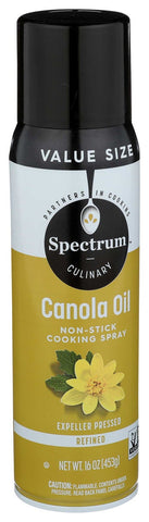 Spectrum Naturals Super Canola Oil Spray, 16 Ounce -- 6 per case.