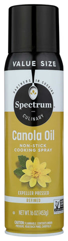 Spectrum Naturals Super Canola Oil Spray, 16 Ounce -- 6 per case.