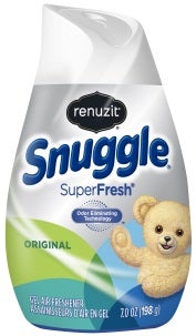Renuzit SuperFresh Original Snuggle Adjustable Gel Air Freshener, 7 Ounce -- 12 per case
