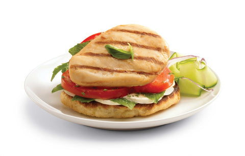 Tyson Red Label Select Cut Unbreaded Grilled Chicken Breast Filet, 3 Ounce -- 2 per case.