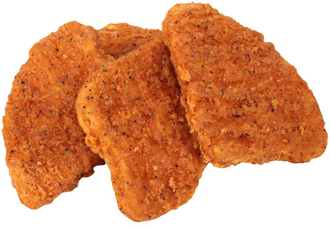 Tyson Red Label Hot N Spicy Breaded Chicken Breast Patty, 5 Pound -- 2 per case.