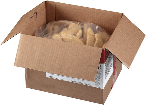 Tyson Red Label Homestyle Breaded Chicken Breast Tender Premium Boneless Wing, 5 Pound -- 2 per case.
