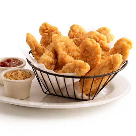 Tyson Red Label Select Cut Homestyle Uncooked Breaded Chicken Breast Tenderloin, 5 Pound -- 2 per case.
