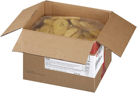 Tyson Red Label Select Cut Golden Crispy Uncooked Breaded Chicken Breast Tenderloin, 5 Pound -- 2 per case.