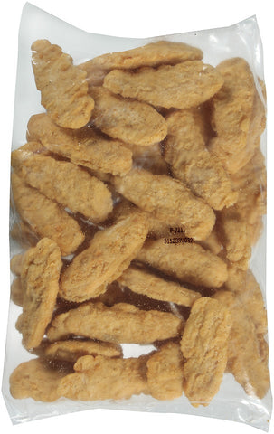 Tyson Red Label Select Cut Homestyle Fully Cooked Breaded Chicken Breast Tenderloin, 5 Pound -- 2 per case.