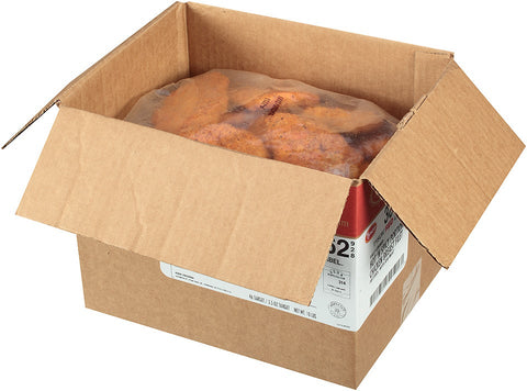 Tyson Red Label Select Cut Hot N Spicy Breaded Chicken Breast Portioned Filet, 3.5 Ounce -- 2 per case.