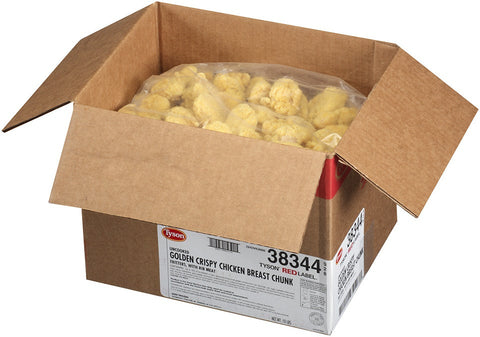 Tyson Red Label Premium Golden Crispy Uncooked Breaded Chicken Boneless Wing, 5 Pound -- 2 per case.