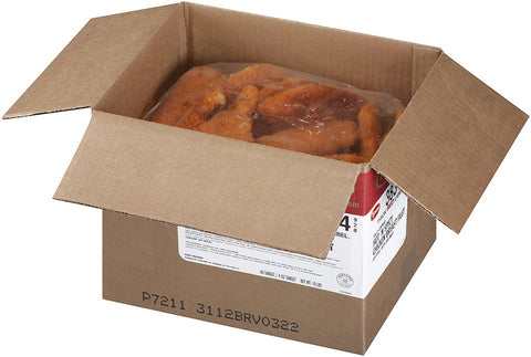 Tyson Red Label Premium Hot N Spicy Fully Cooked Breaded Chicken Breast Filet, 4 Ounce -- 2 per case.