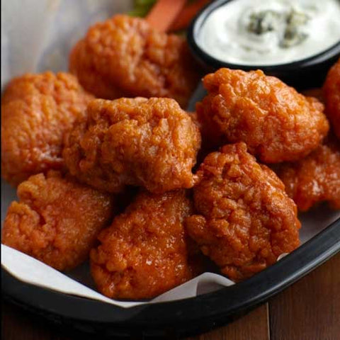 Tyson Fully Cooked Homestyle Chicken Breast Chunk Fritters with Rib Meat, 5 Pound -- 2 per case.