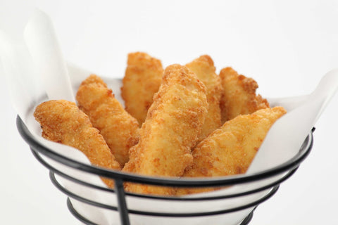 Tyson Red Label Premium Golden Crispy Fully Cooked Breaded Chicken Breast Tenderloin, 5 Pound -- 2 per case.