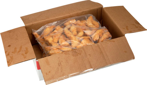 Tyson Red Label Premium Golden Crispy Fully Cooked Breaded Chicken Breast Tenderloin, 5 Pound -- 2 per case.