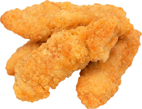 Tyson Red Label Premium Golden Crispy Fully Cooked Breaded Chicken Breast Tenderloin, 5 Pound -- 2 per case.