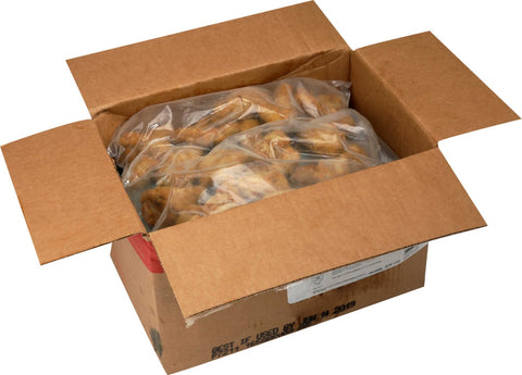 Tyson Red Label NAE Fully Cooked Breaded Jumbo Golden Crispy Bone in Wings, 15 Pound.