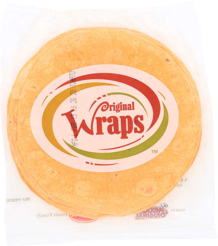 Mexican Original Wraps Tomato Tortilla, 44 Ounce -- 12 per case.