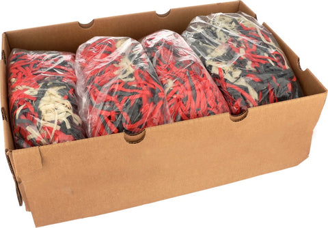 Mexican Original Red, White and Blue Baked Corn Tortilla Strip, 4 Pound -- 4 per case.