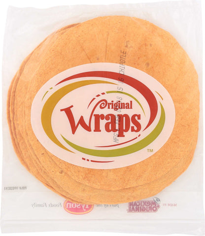 Mexican Original Wraps Chipotle Tortilla, 44 Ounce -- 6 per case.