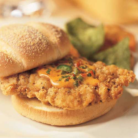 Tyson Homestyle Fritter Chicken Breast, 5 Pound -- 2 per case.