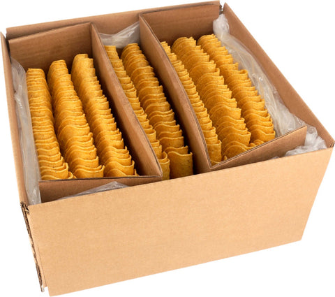 Mexican Original Ground Fried Yellow Corn Taco Shell, 5.25 inch -- 200 per case.