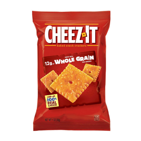 Sunshine Cheez It Whole Grain Cracker, 1 Ounce -- 60 per case.
