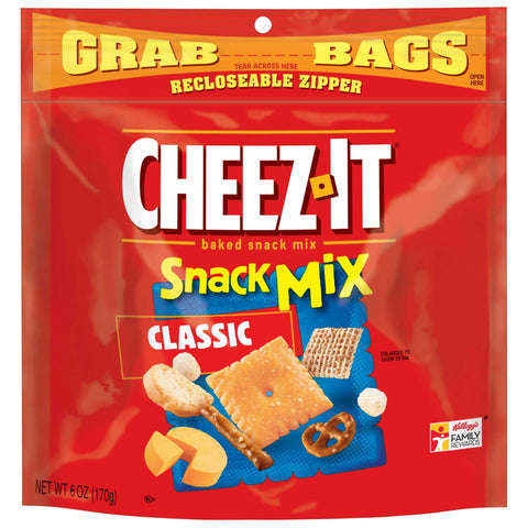 Sunshine Cheez It Original Snack Mix, 6 Ounce -- 8 per case.