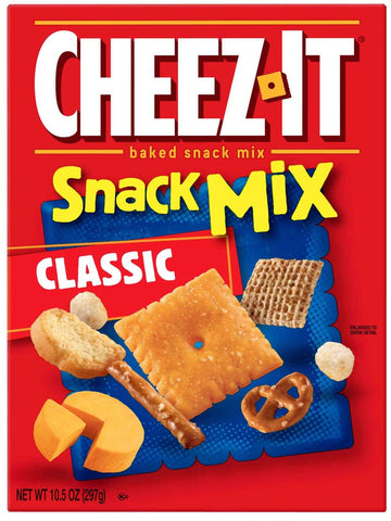 Kelloggs Original Cheez It Crackers Snack Mix, 10.5 Ounce -- 8 per case