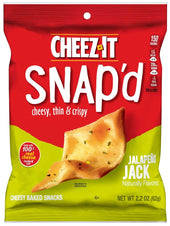 Kelloggs Cheez It Jalapeno Jack Cracker, 2.2 Ounce -- 6 per case