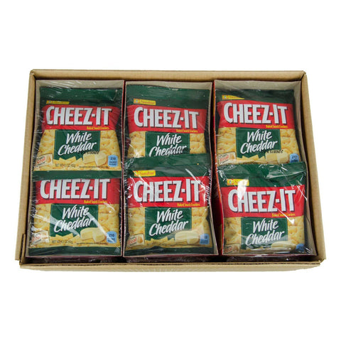 Sunshine Cheez-It Crackers, 1.5oz Single-Serving Snack Bags, 8/Box