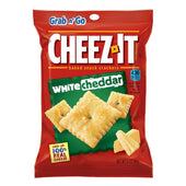 Cheez-It White Cheddar Baked Snack Crackers - 3 oz. bag, 18 per case