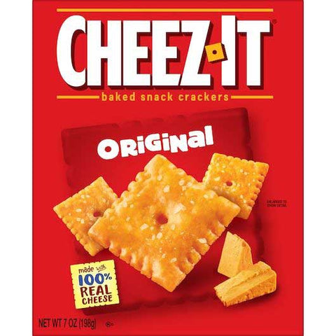 Cheez It Original Cracker, 7 Ounce -- 12 per case