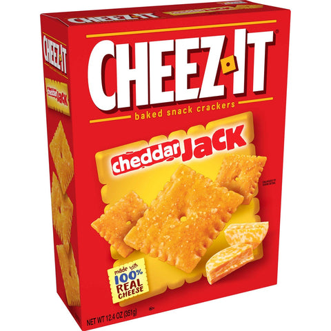 Sunshine Cheez It Cheddar Jack Cracker, 12.4 Ounce -- 12 per case.