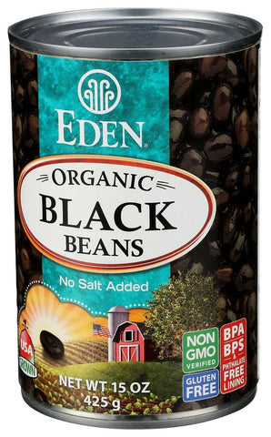 Eden Foods Organic Black Beans, 15 Ounce -- 12 per case.