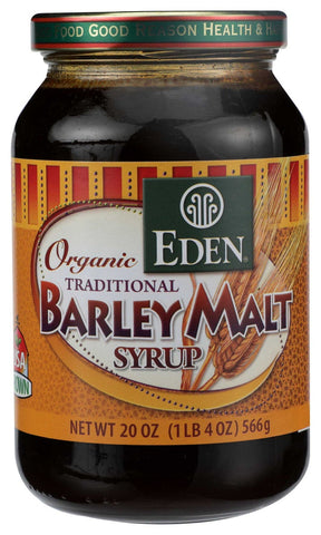 Eden Foods Organic Barley Malt Syrup, 20 Ounce -- 12 per case.