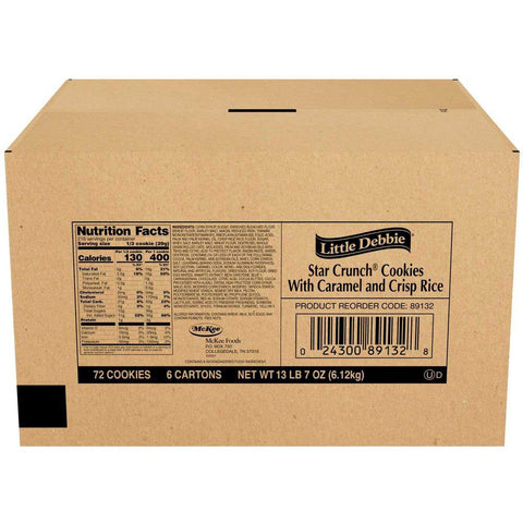 Little Debbie Vending Star Crunch Cookie -- 72 per case