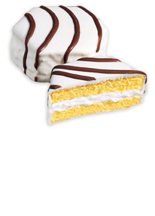 Little Debbie Vending Zebra Cakes FOA, 3.1 ounce -- 54 per case.