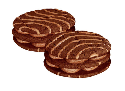Little Debbie Vending Double Decker Fudge Round, 3.9 Ounce -- 54 per case