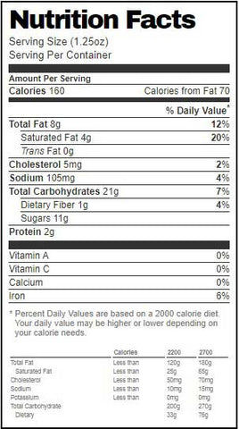 Readi-Bake Double Chocolate Cookie Dough, 1.25 Ounce -- 288 per case