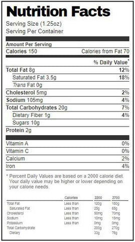 Readi-Bake Oatmeal Raisin Cookie Dough, 1.25 Ounce -- 288 per case