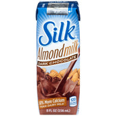 Silk Dark Chocolate Pure Almond Milk, 8 Ounce -- 18 per case.