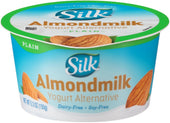 Silk Cultured Plain Almondmilk Yogurt Alternative, 5.3 Ounce -- 8 per case.