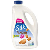 Silk Unsweetened Original Almondmilk, 96 Fluid Ounce -- 4 per case