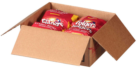 Folgers Classic Roast Ground Coffee, 1.05 Ounce -- 40 per case