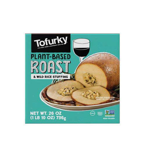 Tofurky Plant-based Roast and Wild Rice Stuffing, 26 Ounce -- 6 per case