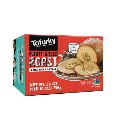 Tofurky Plant-based Roast and Wild Rice Stuffing, 26 Ounce -- 6 per case