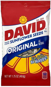 Conagra David Original Sunflower Seed, 15.75 Pound -- 144 per case