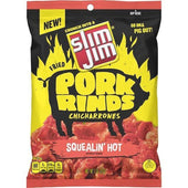 Slim Jim Multi Flavor Pork Rind, 2.25 Ounce -- 60 per case
